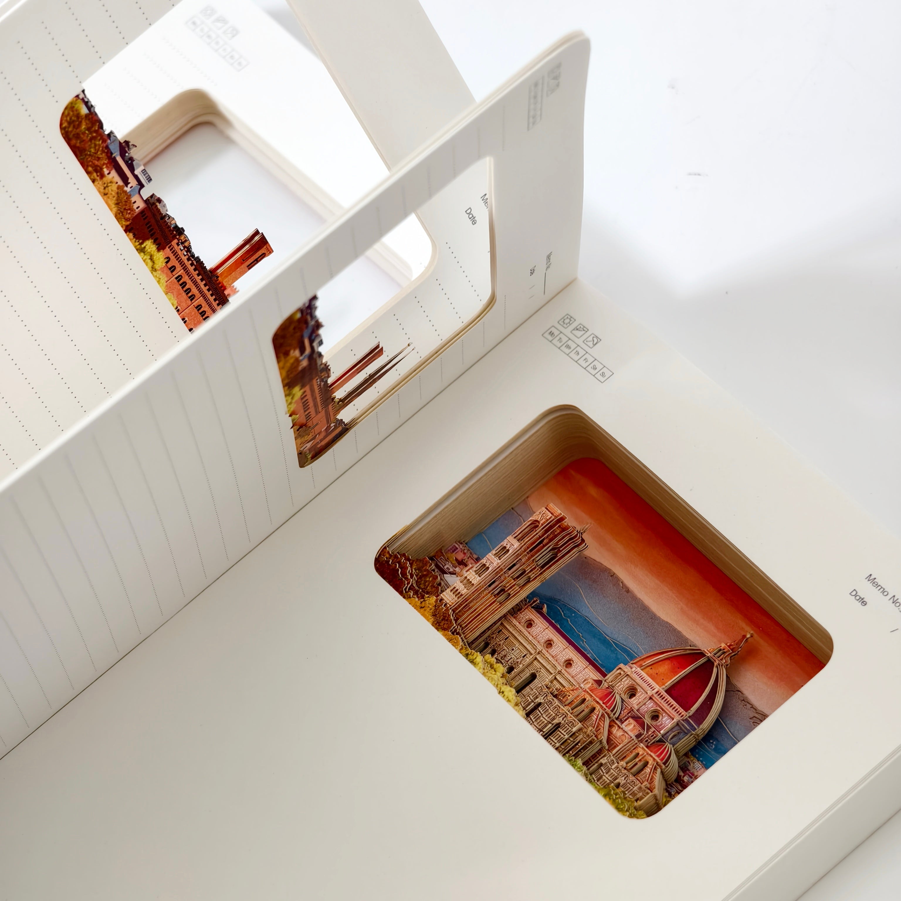Florence 3D Paper Art Notebook