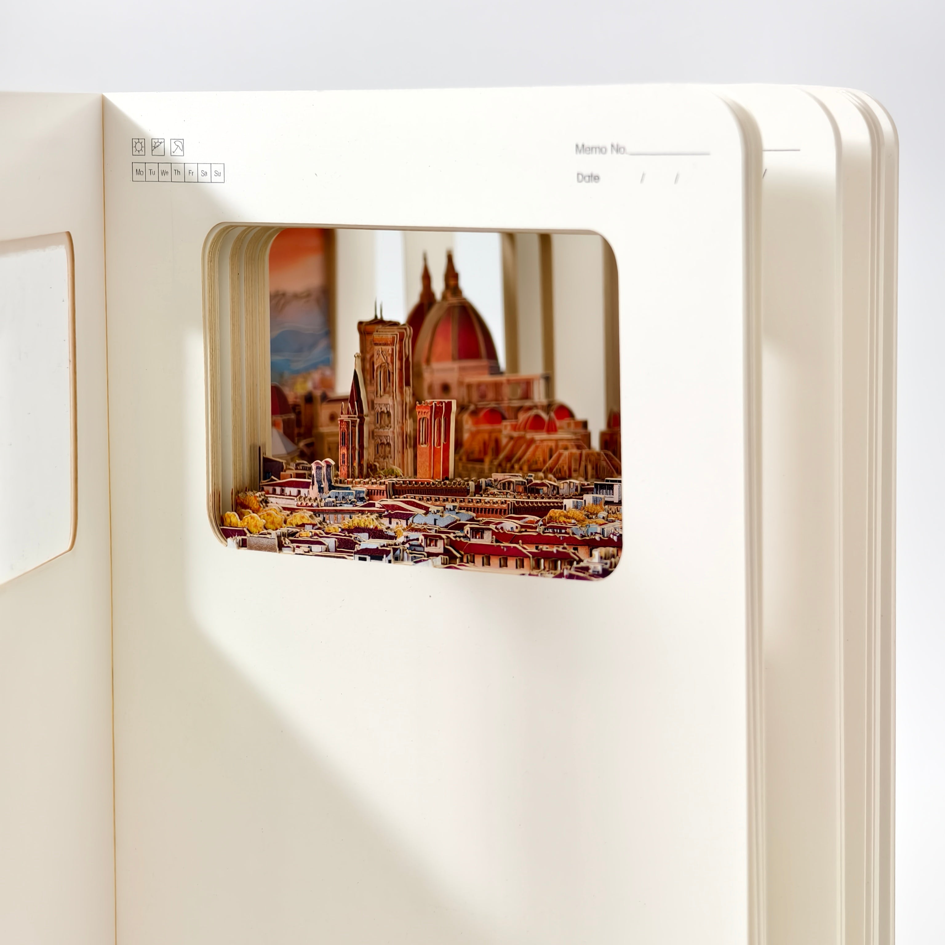 Florence 3D Paper Art Notebook