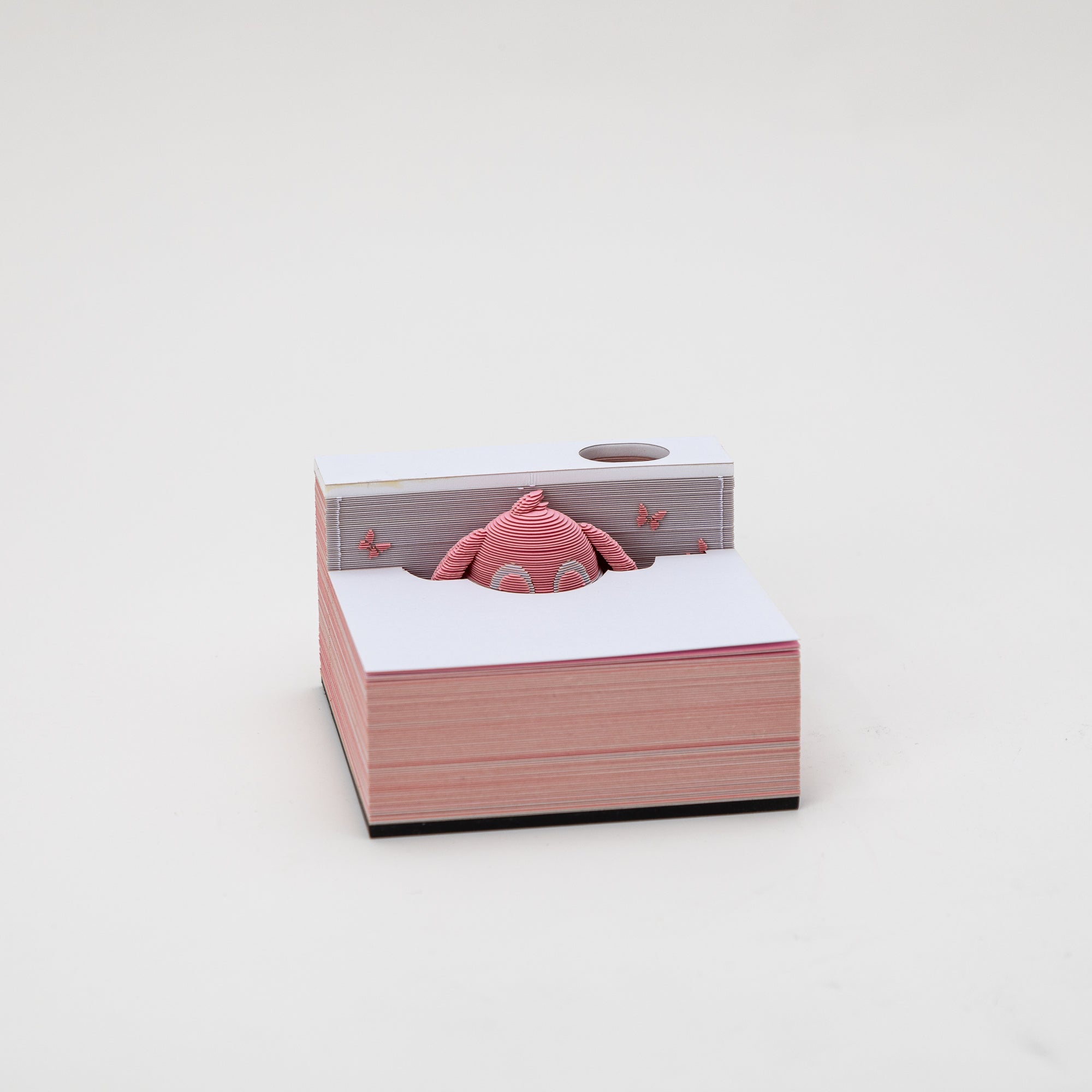 3D-Notizblock: Meditierender Hase