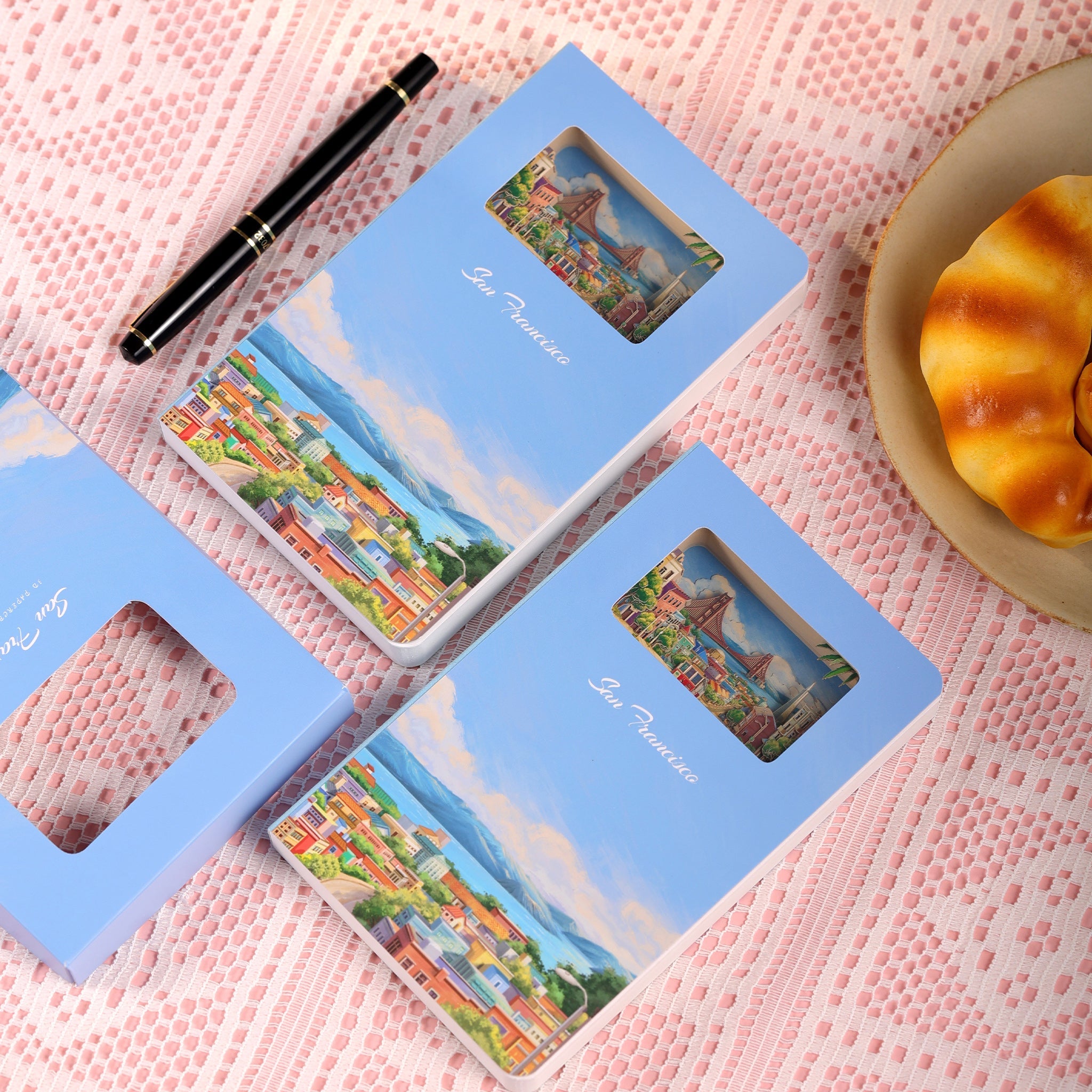 3D Paper-cut Notebook San Francisco