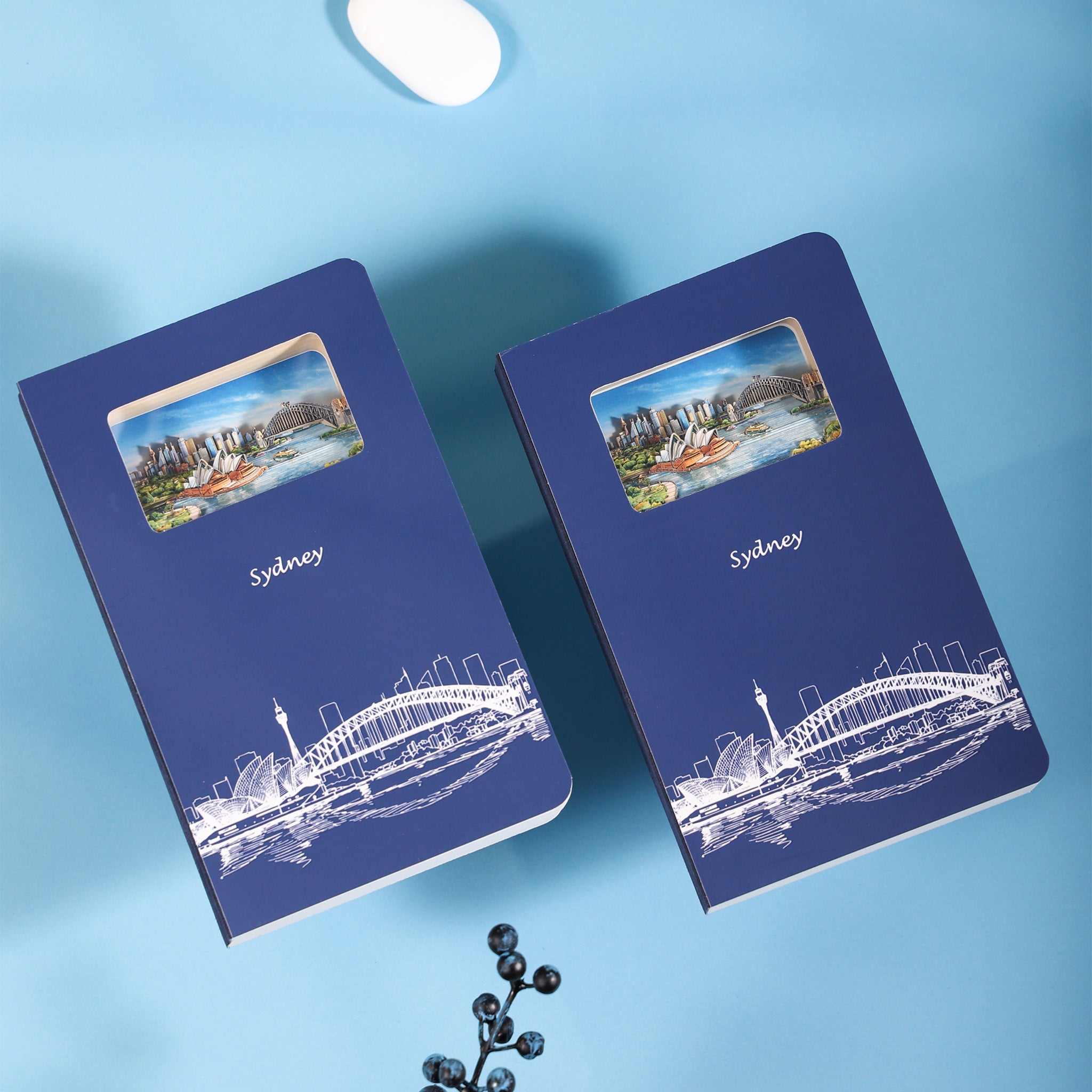 Sydney 3D Paper Art Notebook – Travel Journal & Gift