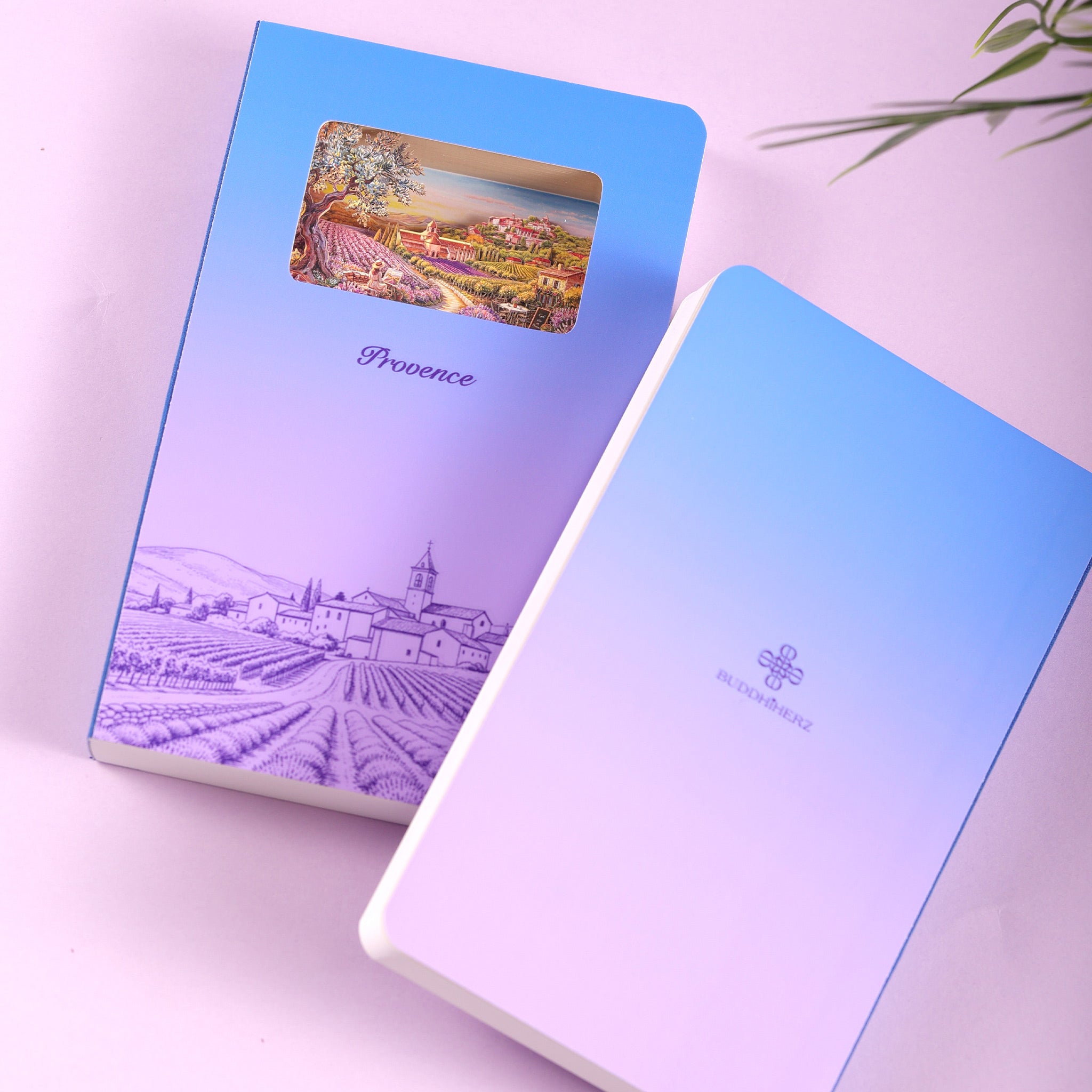 Provence 3D Paper Art Notebook