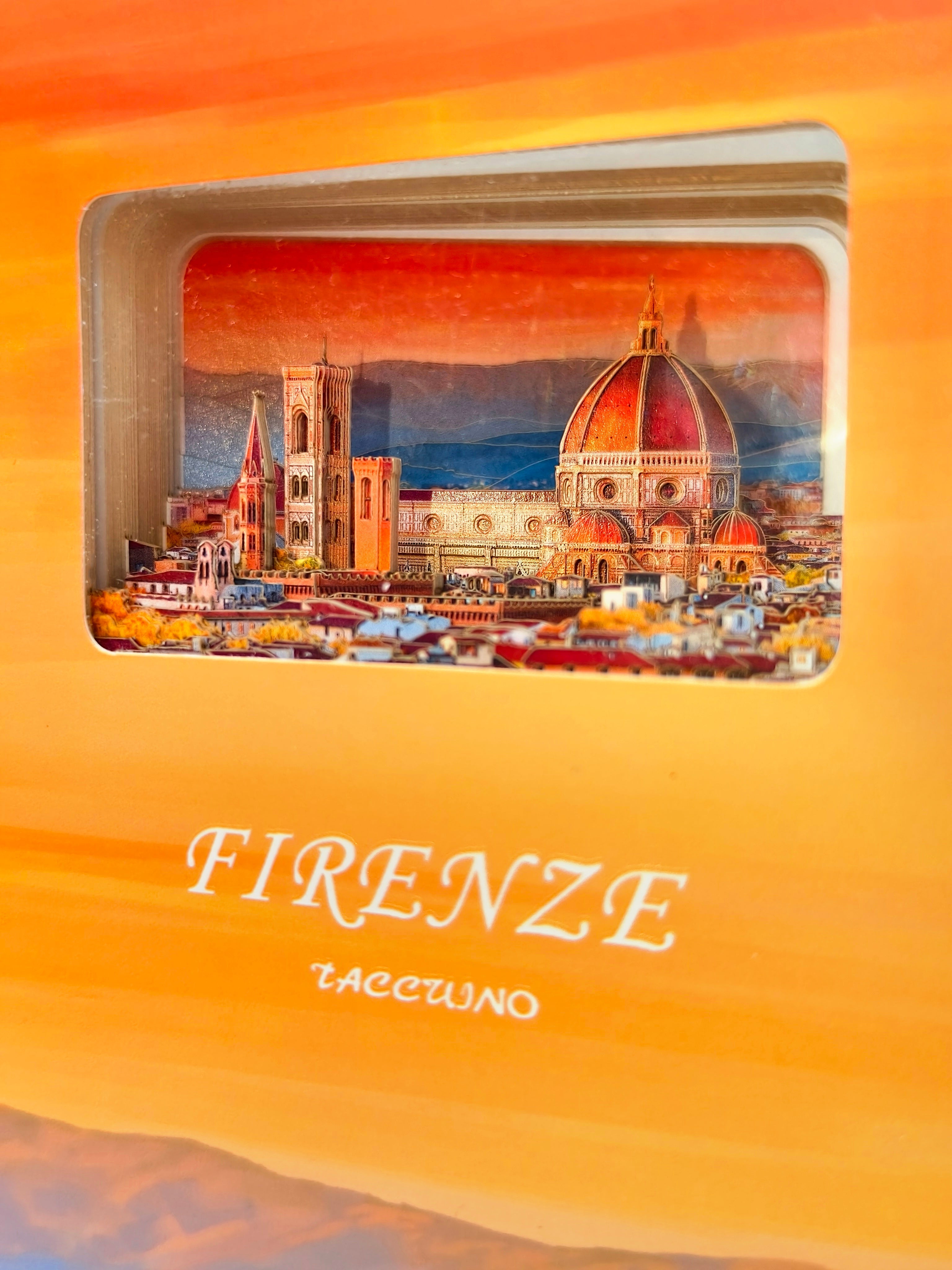 Florence 3D Paper Art Notebook