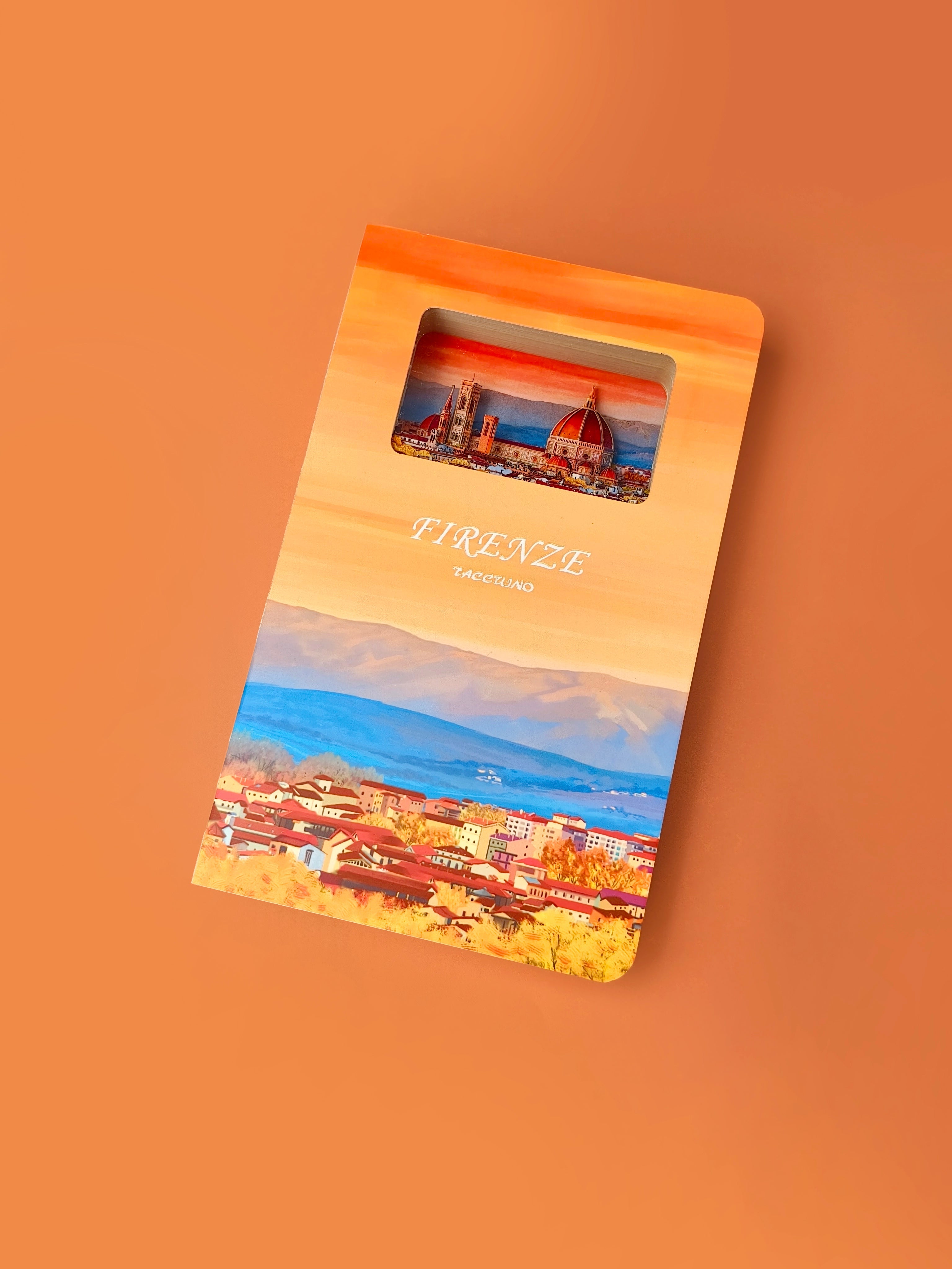 Florence 3D Paper Art Notebook
