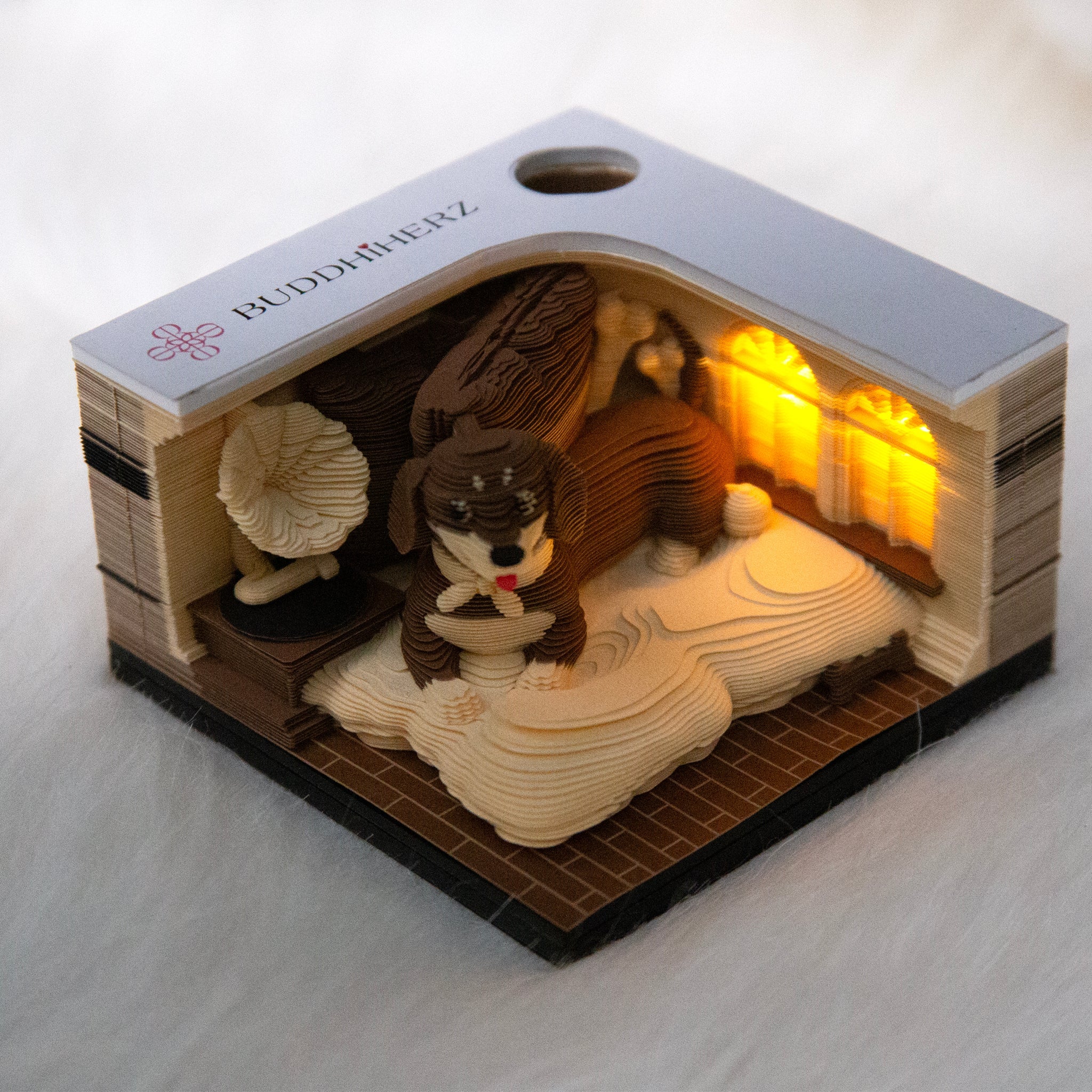 3D Notepad Dackshund