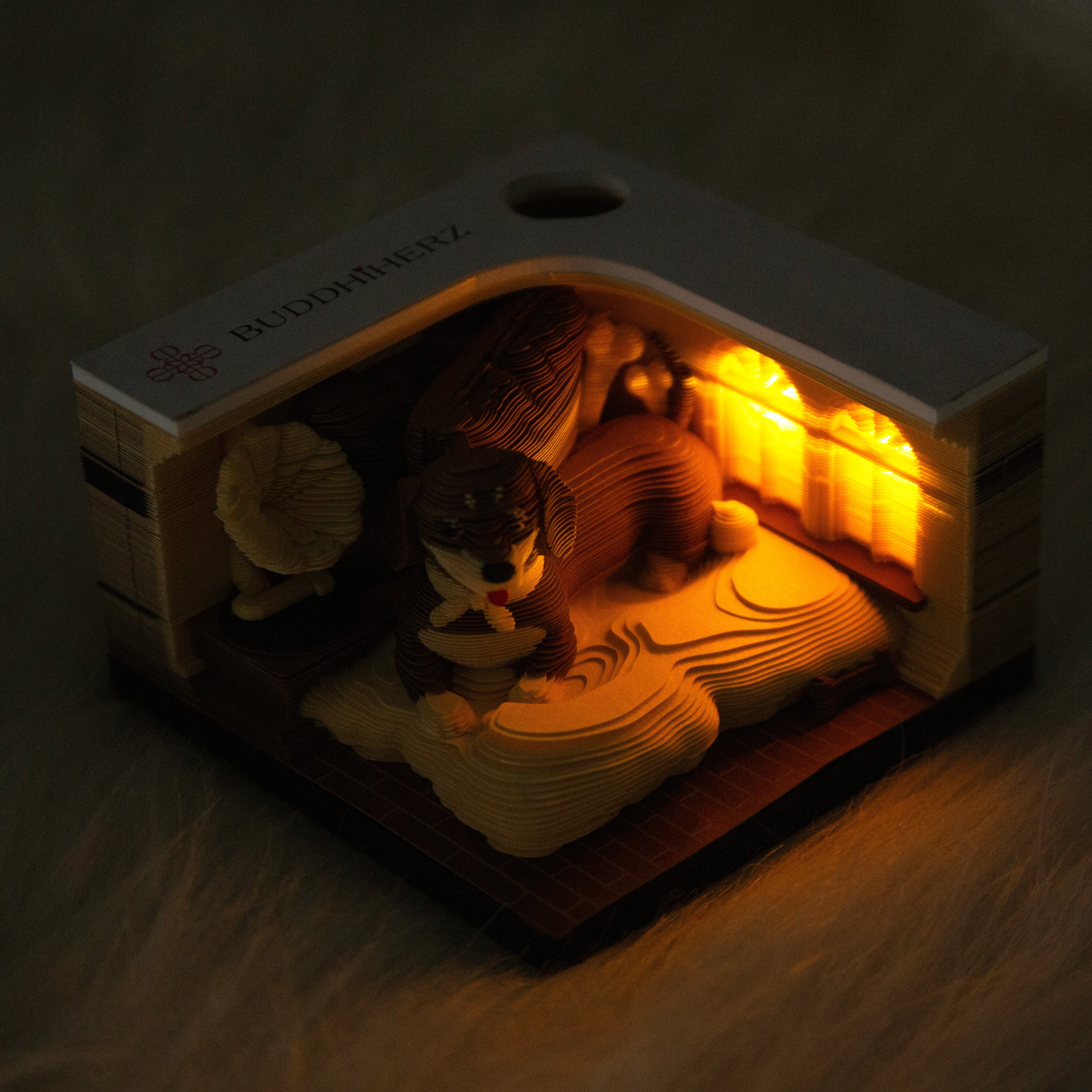 3D Notepad Dackshund