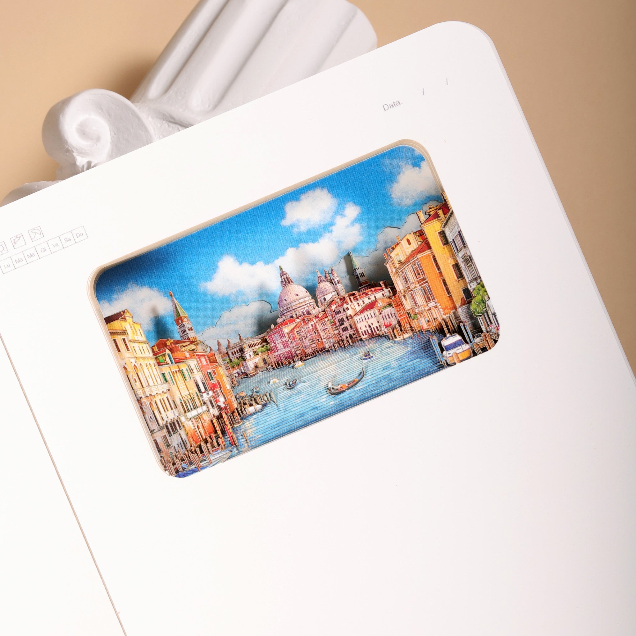 Venice 3D Paper Art Notebook – Travel Journal & Gift
