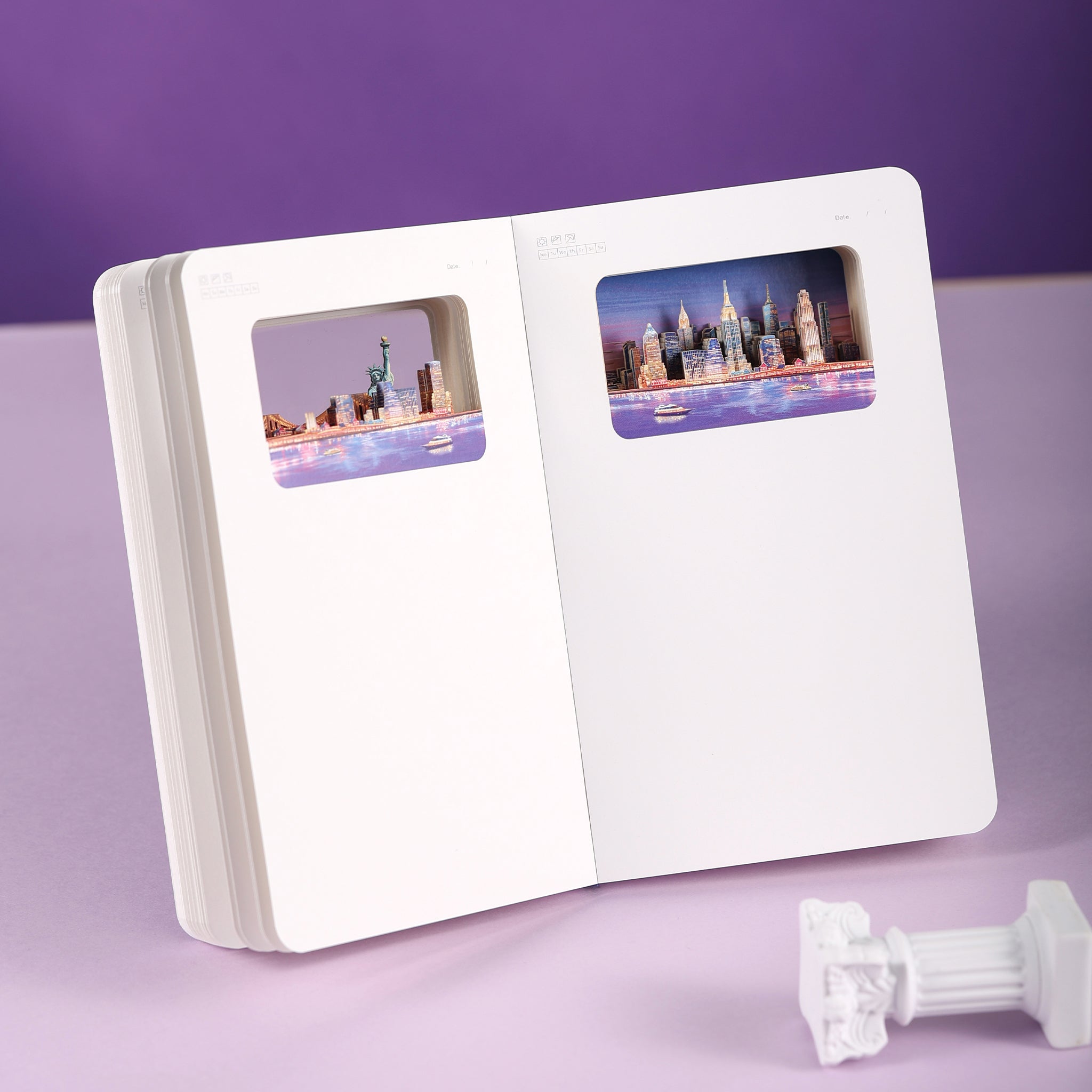 New York  3D Paper Art Notebook – Travel Journal & Gift