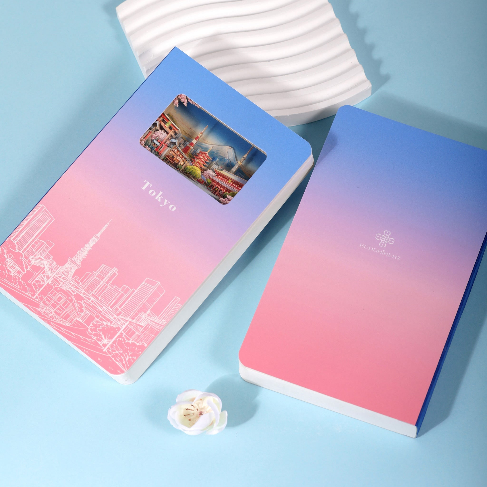 3D Notizbuch Tokyo