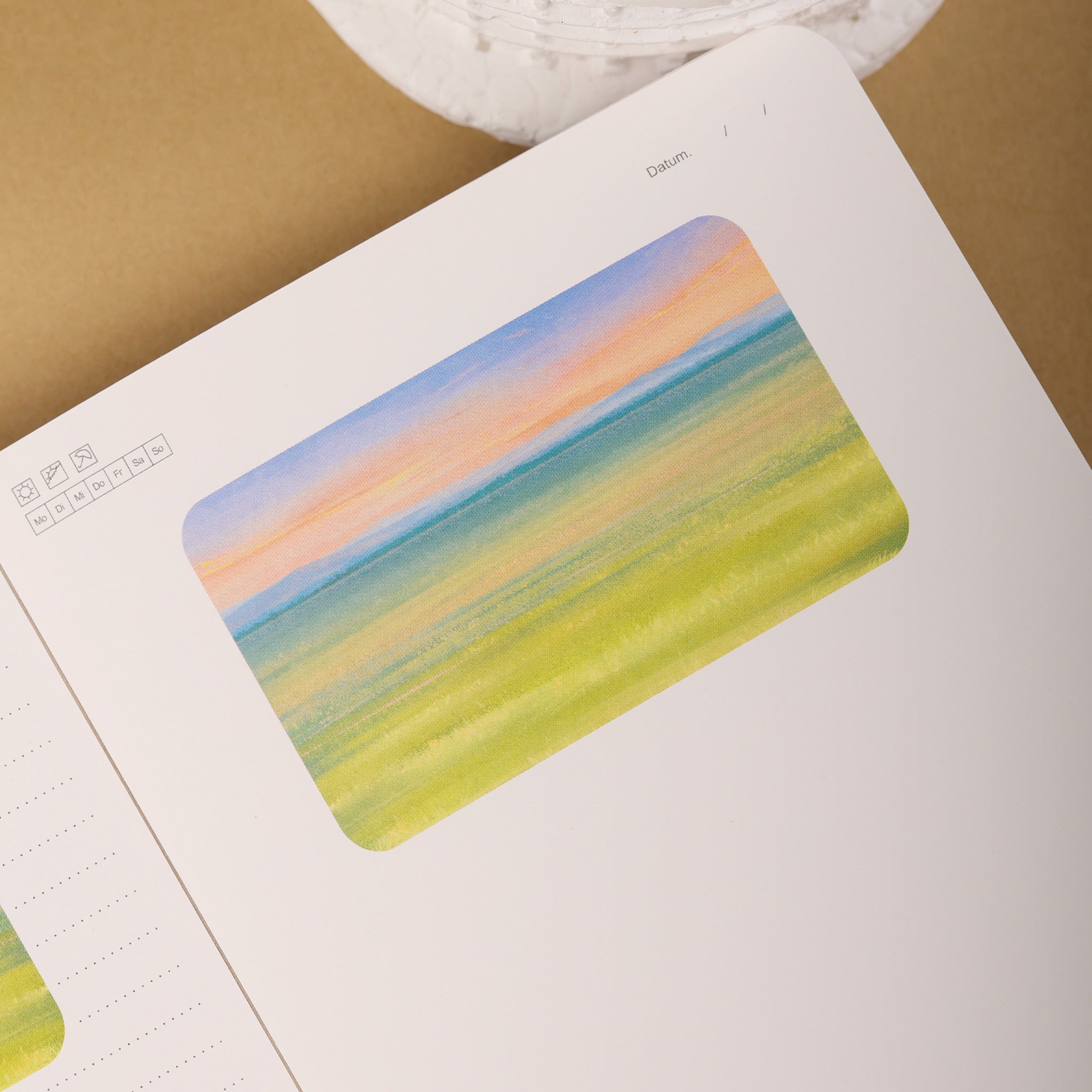 Vienna 3D Paper Art Notebook – Travel Journal & Gift
