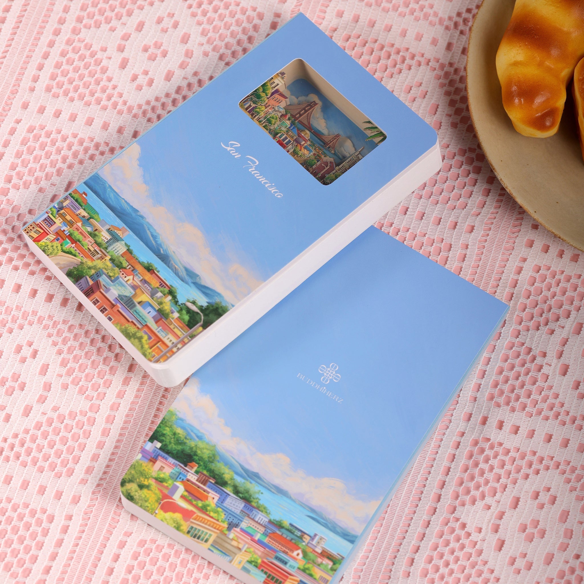 3D Paper-cut Notebook San Francisco