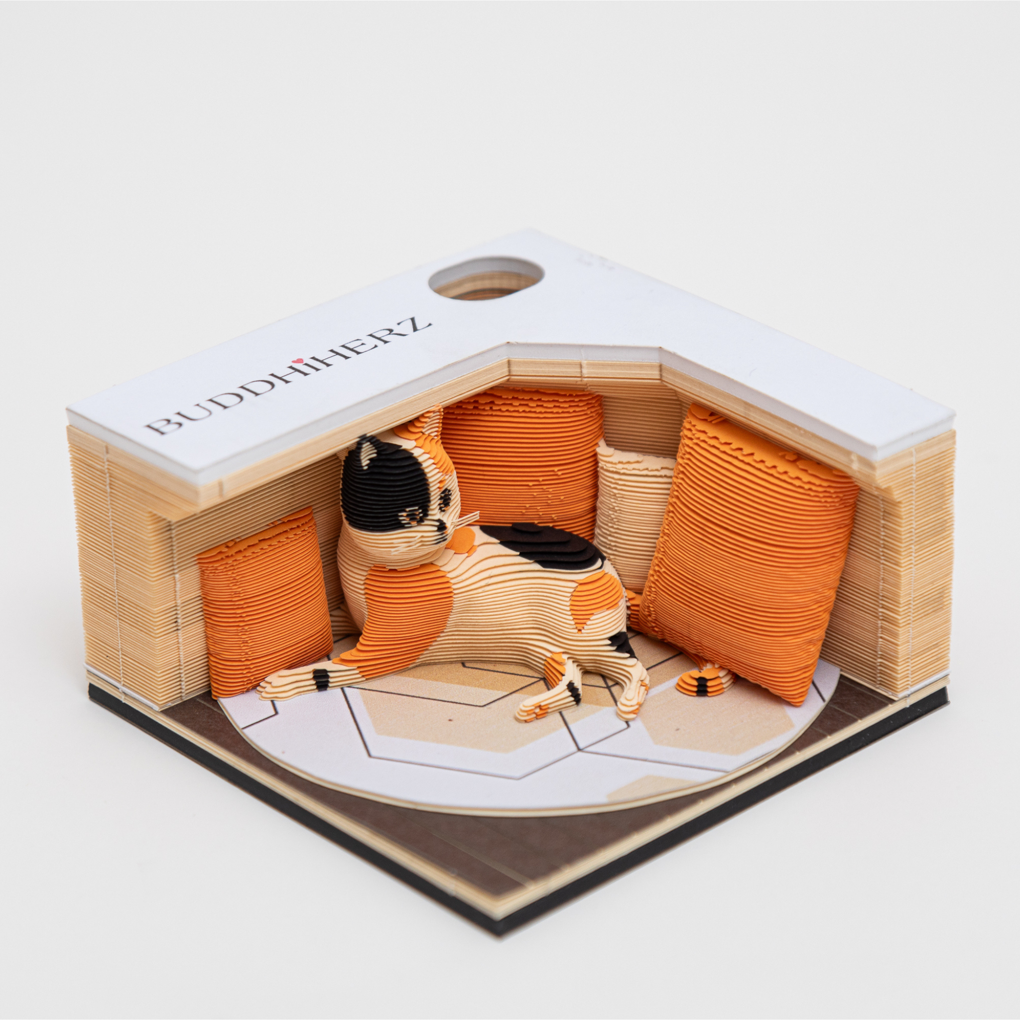 Cozy Cat 3D Memo Pad