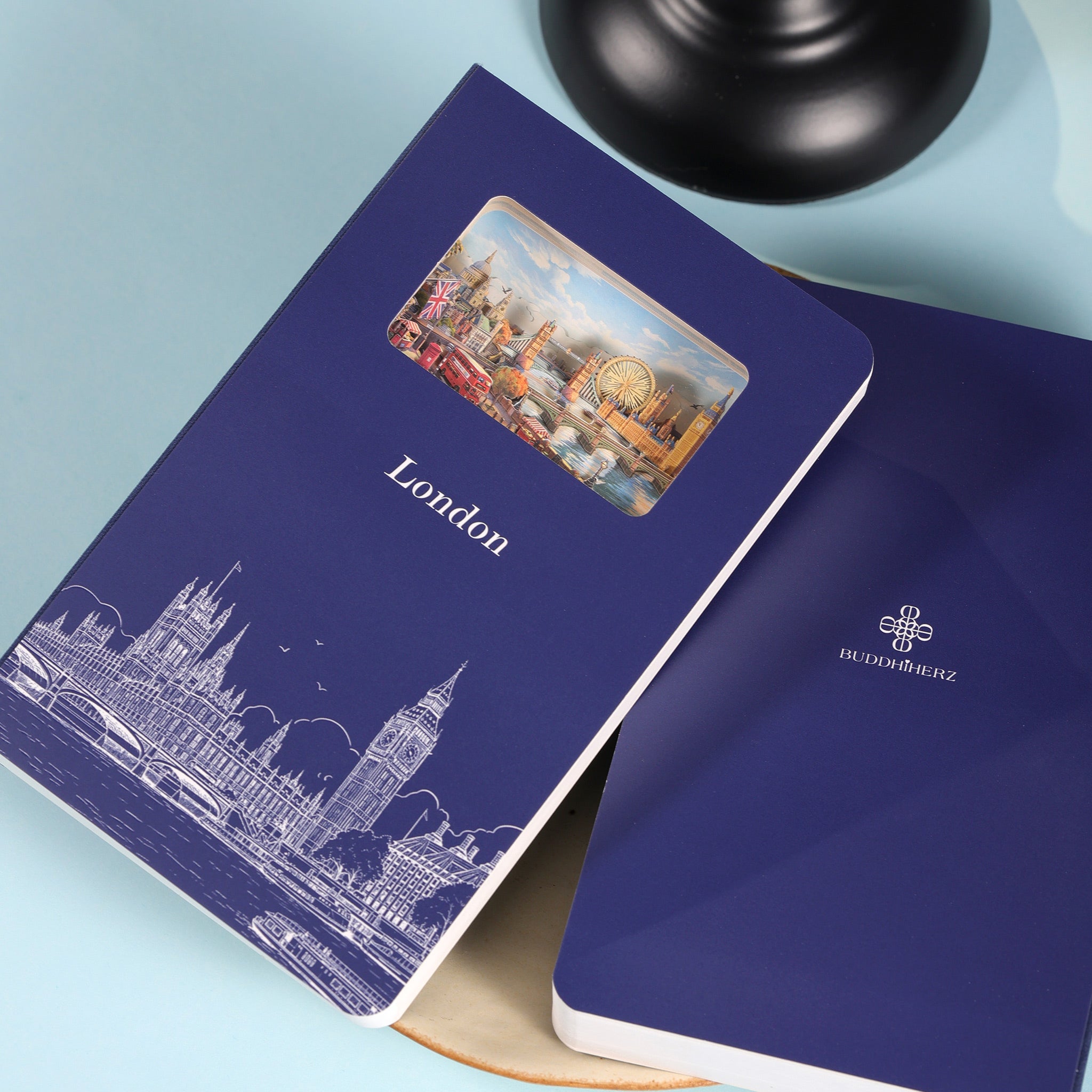London 3D Paper Art Notebook – Travel Journal & Gift