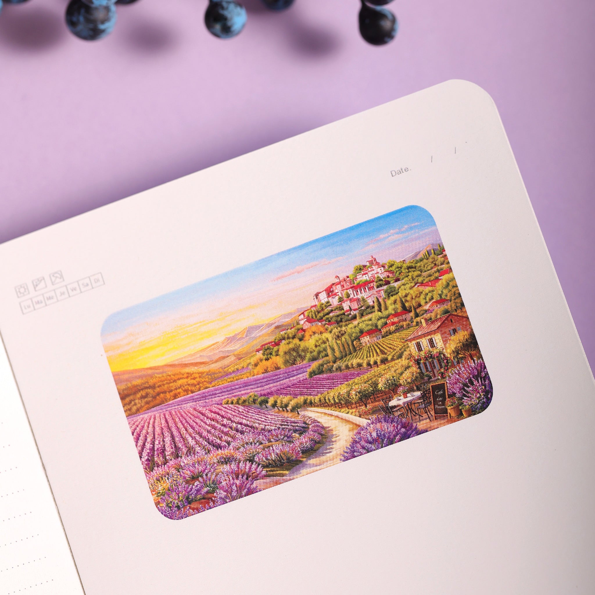 Provence 3D Paper Art Notebook