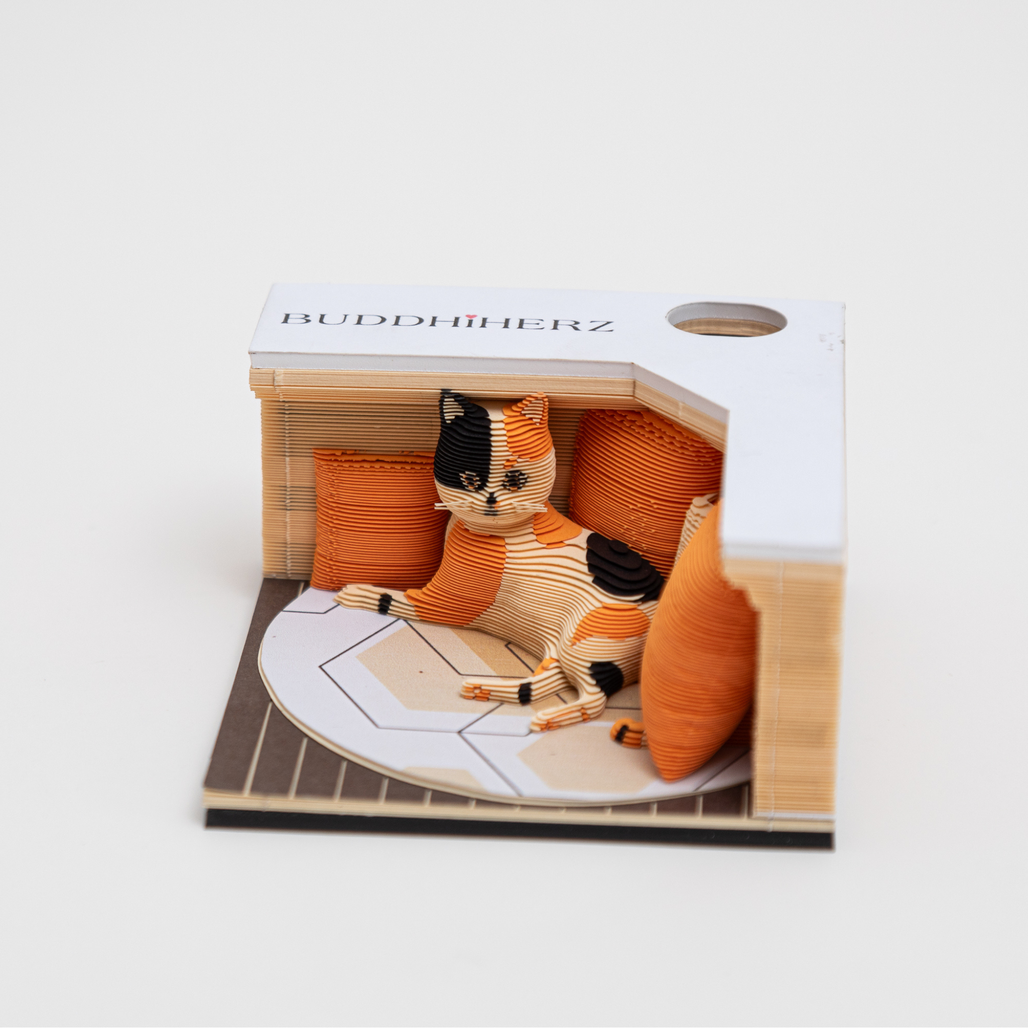 Cozy Cat 3D Memo Pad