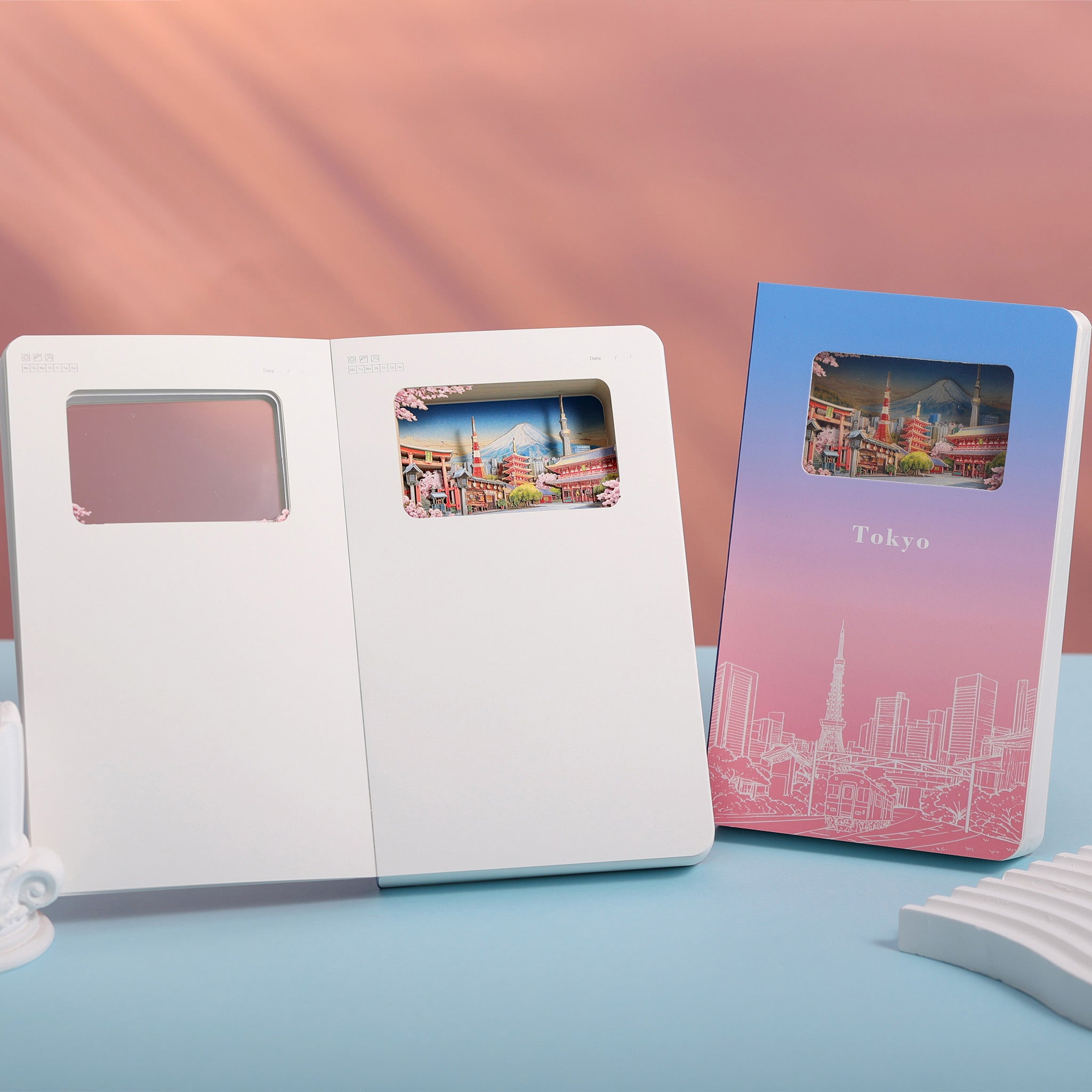 3D Notizbuch Tokyo