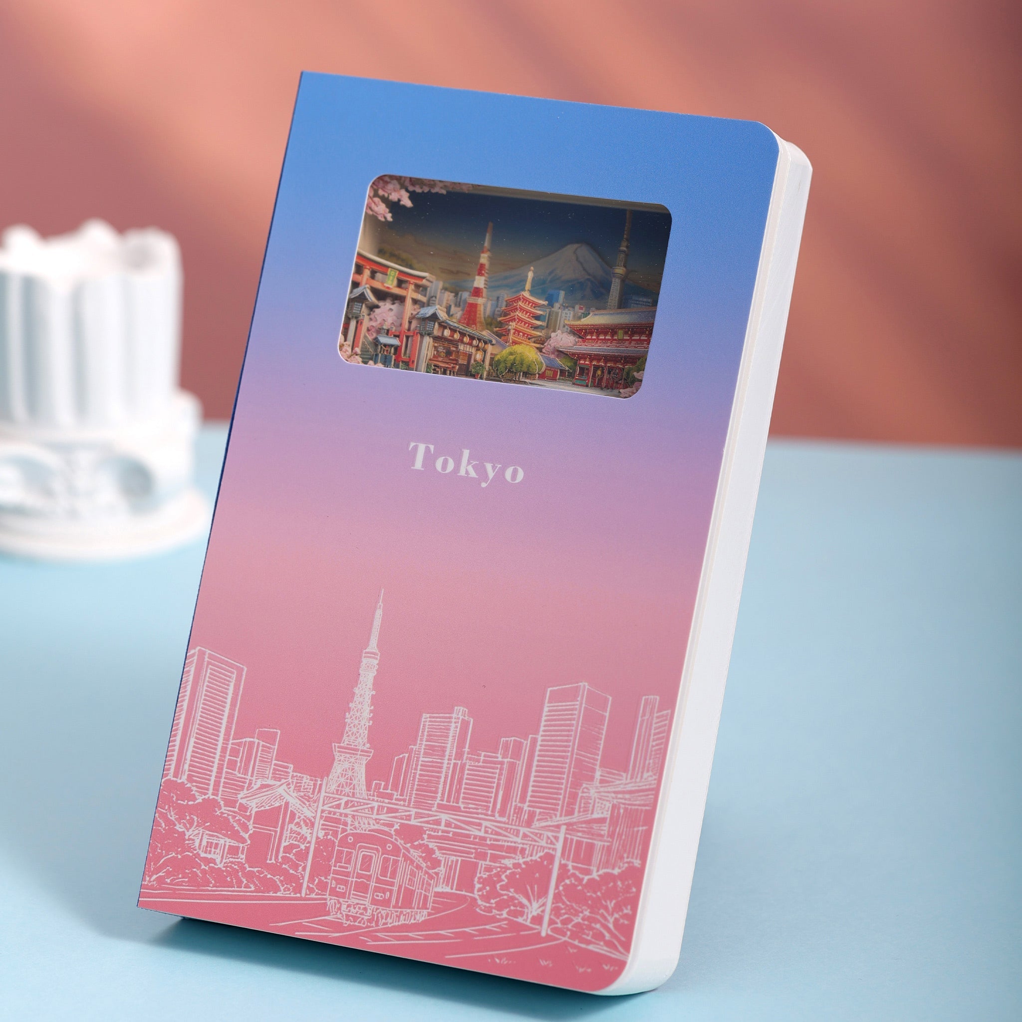 3D Notizbuch Tokyo
