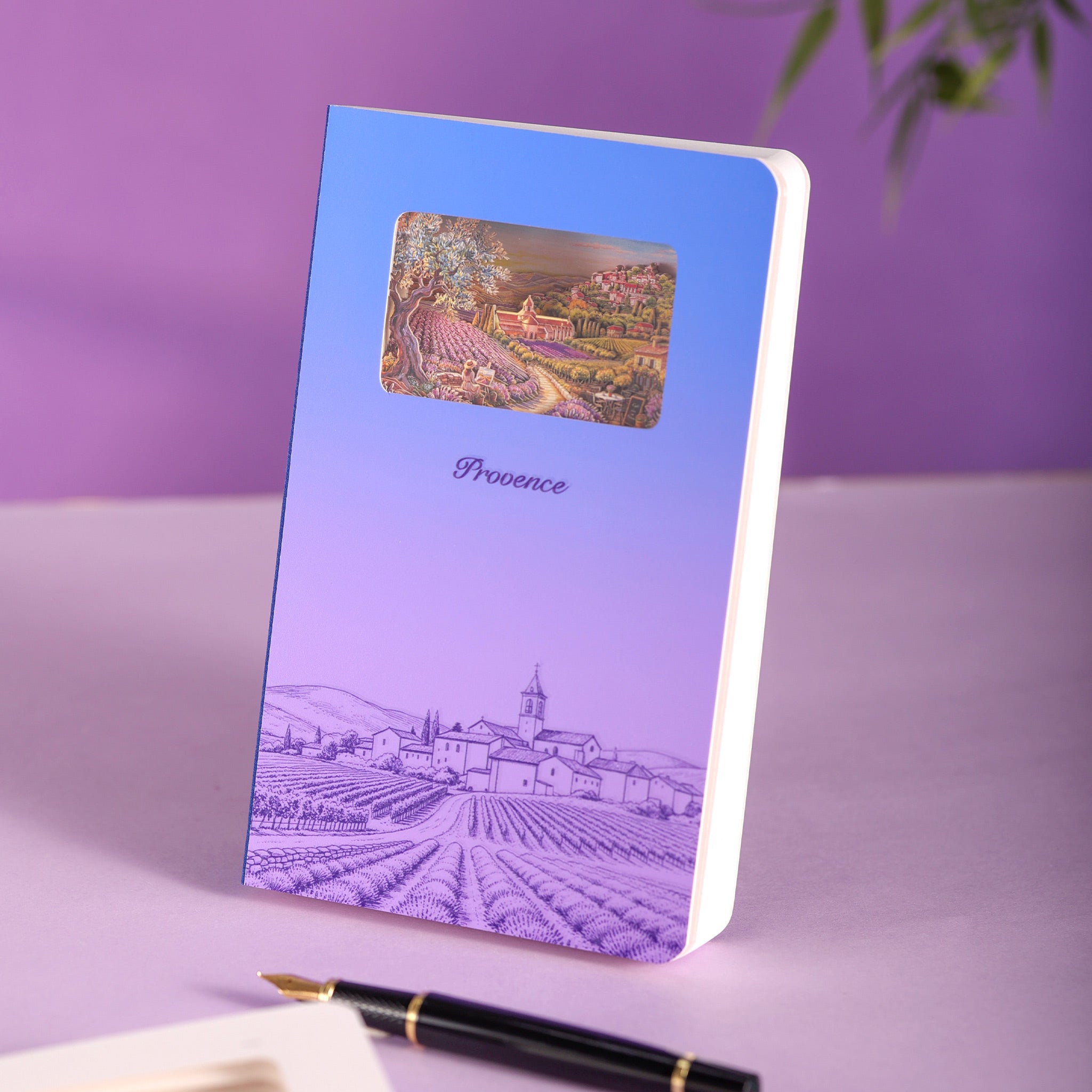 Provence 3D Paper Art Notebook