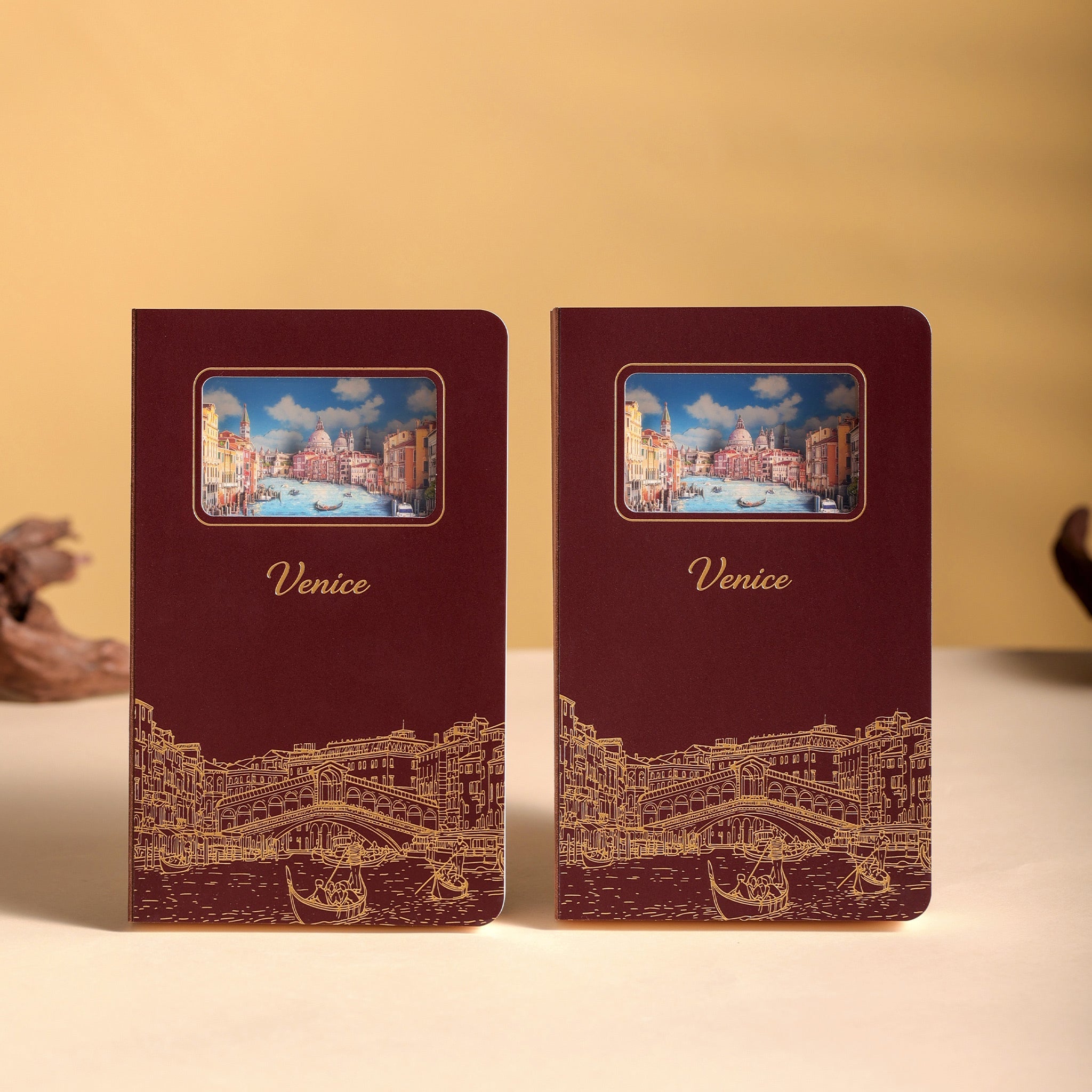 Venice 3D Paper Art Notebook – Travel Journal & Gift