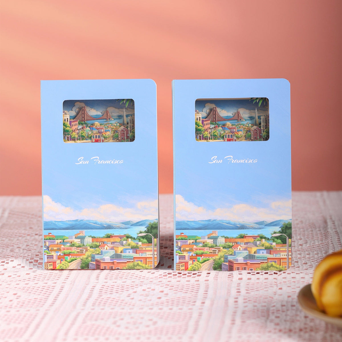 3D Paper-cut Notebook San Francisco