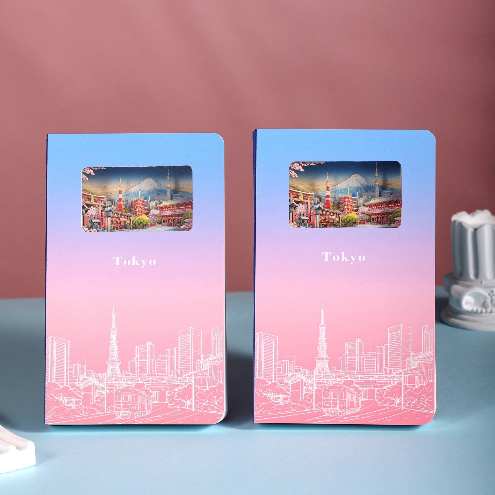 3D Notizbuch Tokyo