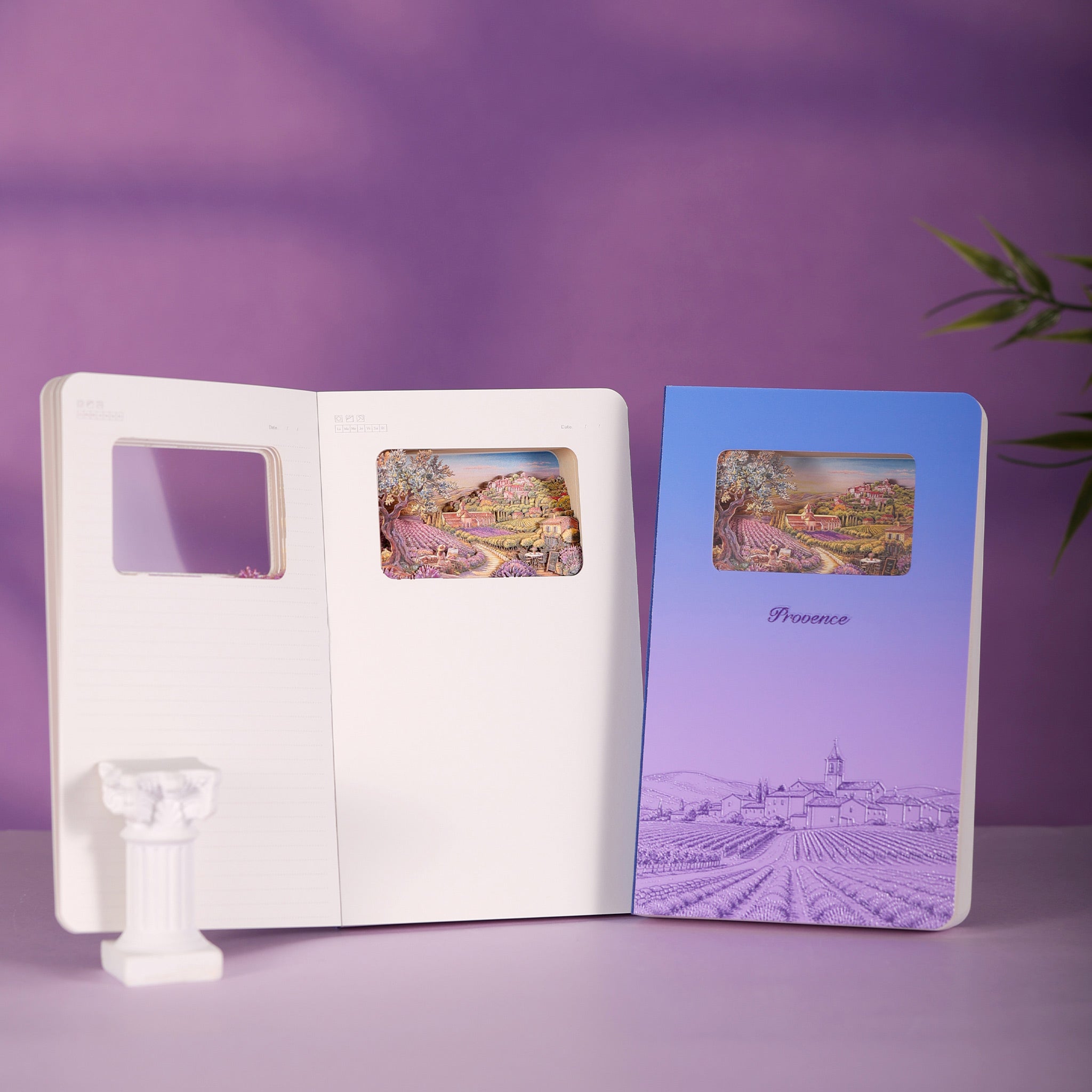 Provence 3D Paper Art Notebook