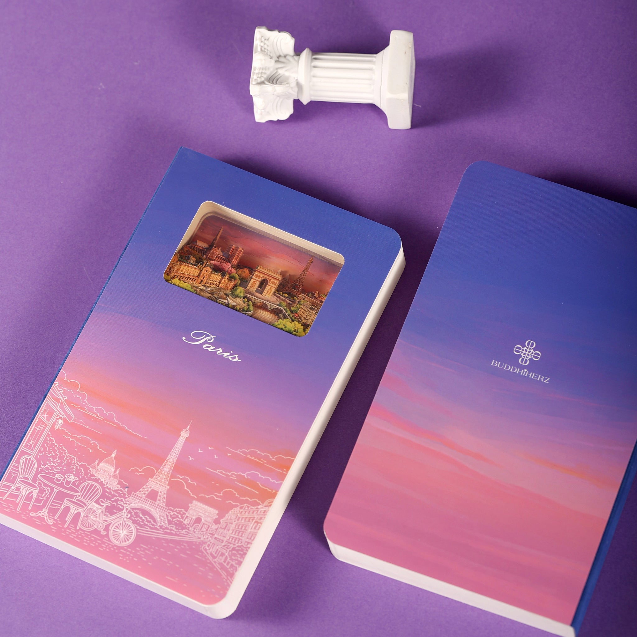 3D Notizbuch Paris