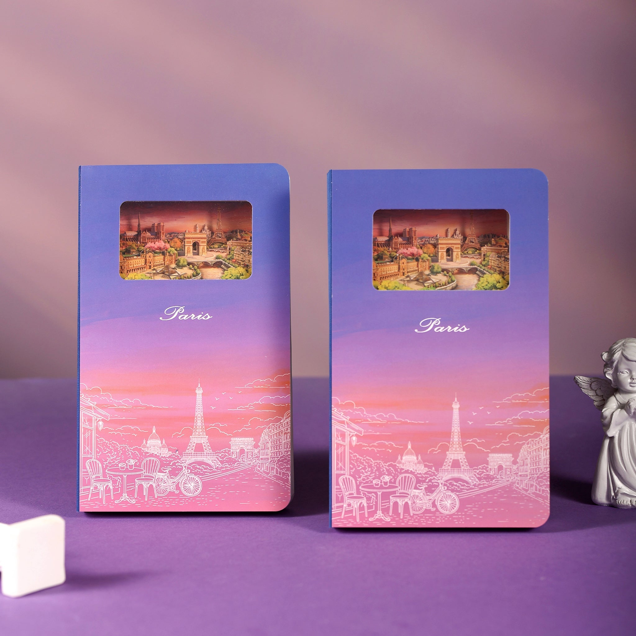 3D Notizbuch Paris