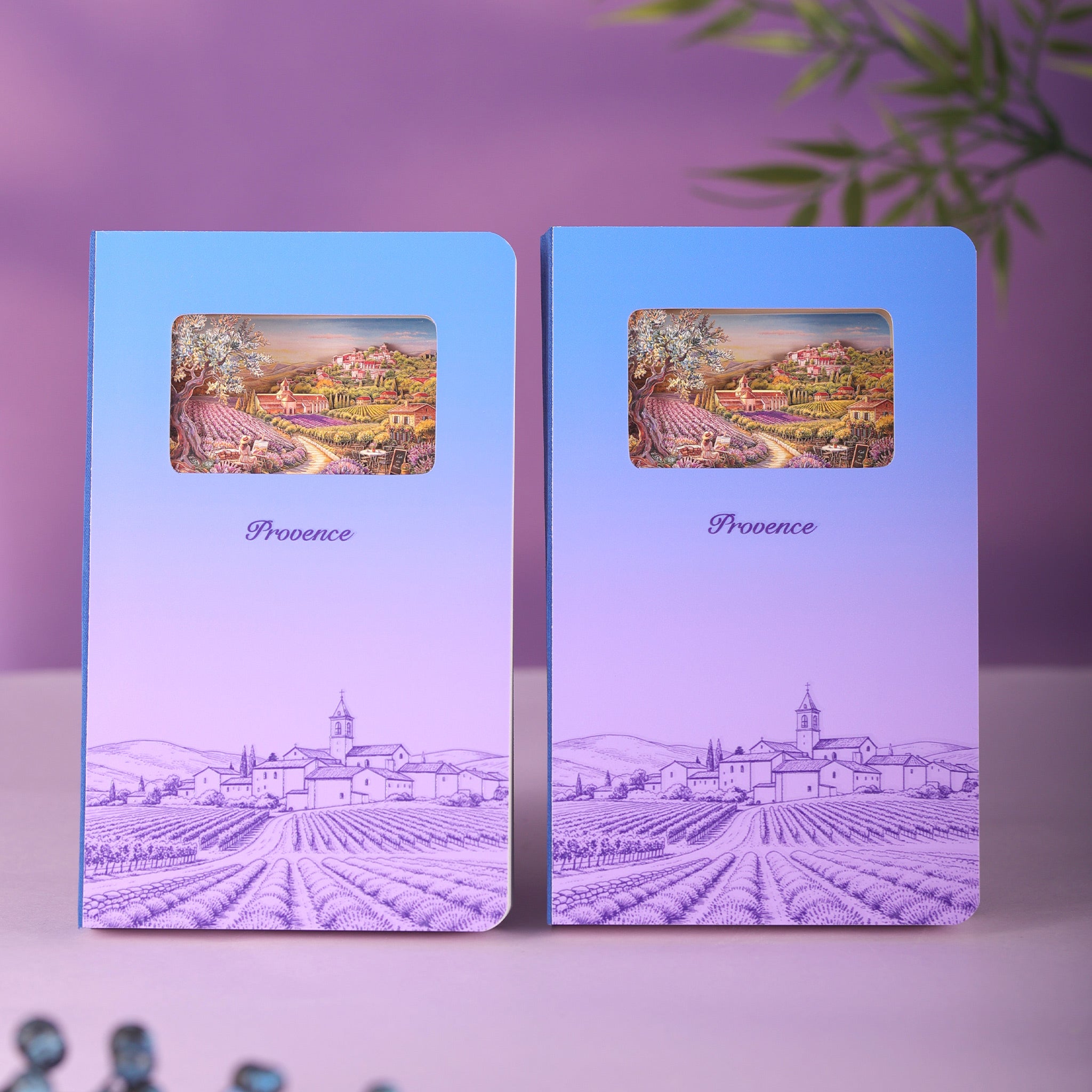 Provence 3D Paper Art Notebook