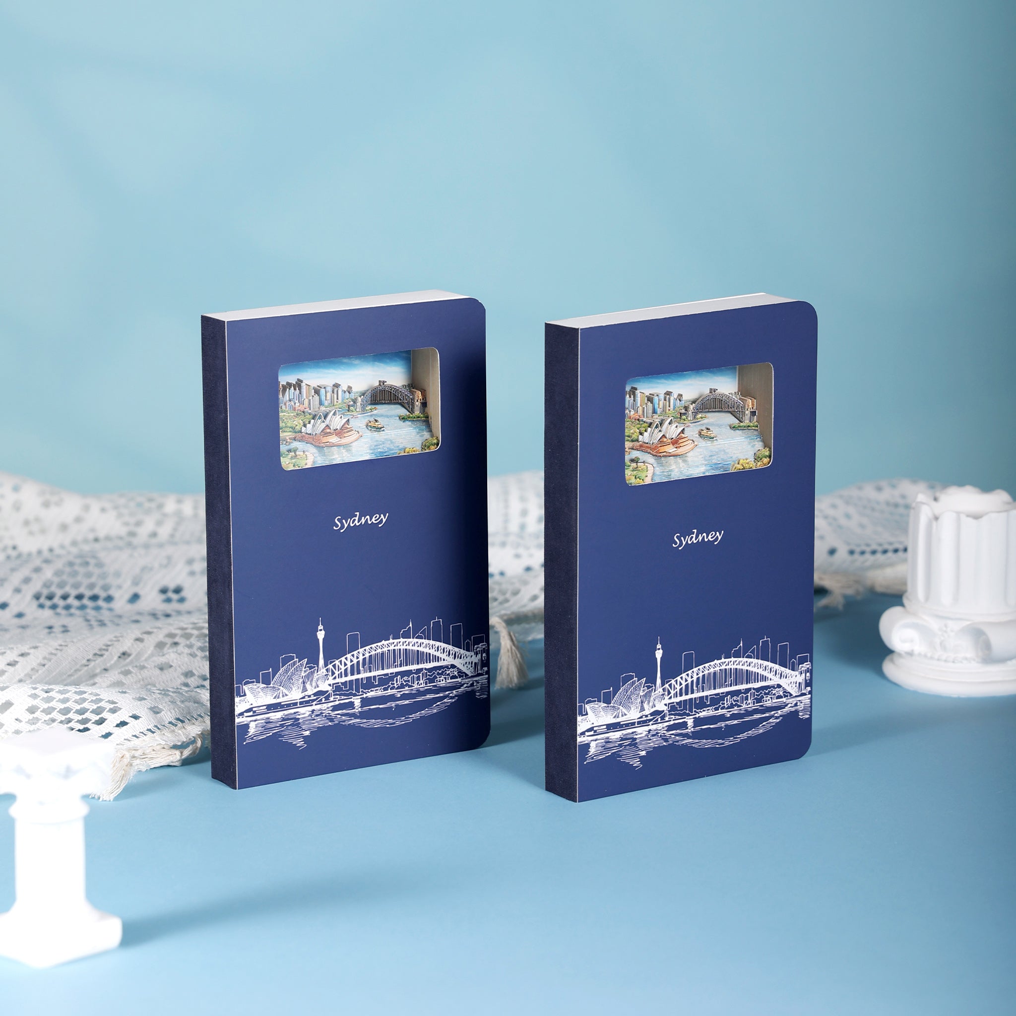 Sydney 3D Paper Art Notebook – Travel Journal & Gift